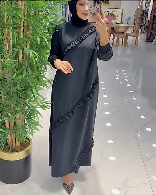 Ayşe Akay İpek Elbise