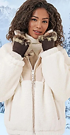 Peluş Kısa Mont Üs Kalite