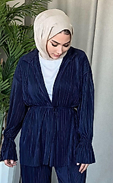 Kraş Desen Kadın Ceket