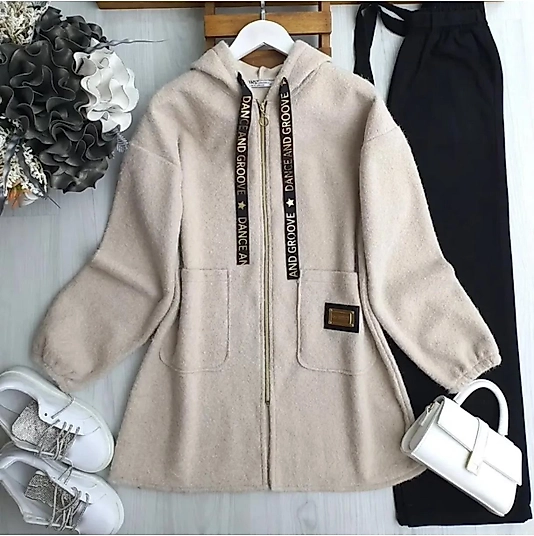 Ara Boy kaşe Kaban krem Renk