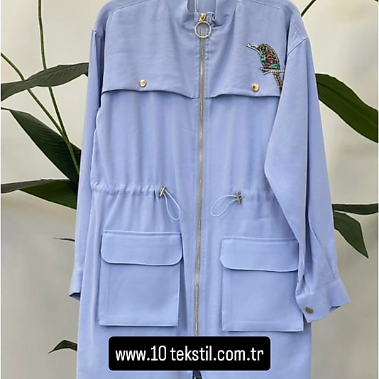 Yeni Sezon Tensel  İpek Kupra Bebe Mavi Kap