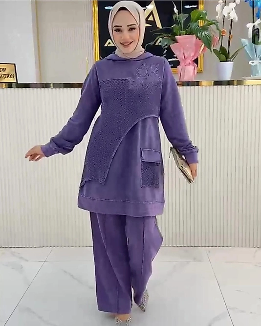 İthal Pamuk File Detaylı Takim