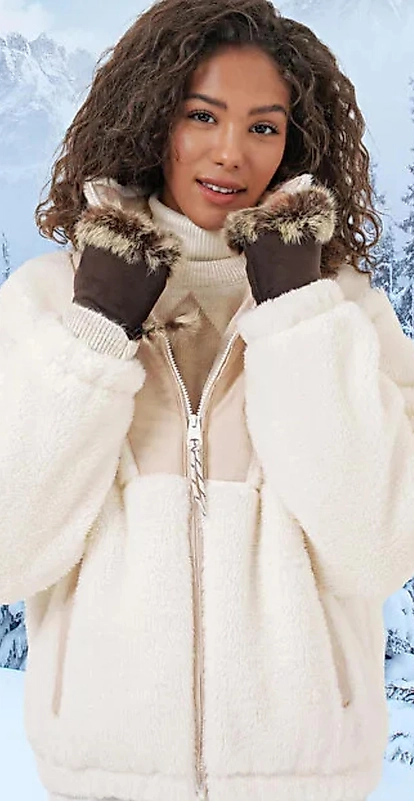 Peluş Kısa Mont Üs Kalite