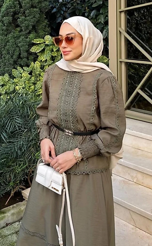 Fisto Kadın Etek & Bluz Takım