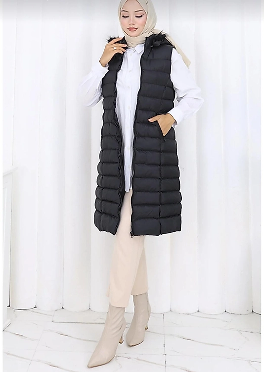 Şişme Yelek Siyah Renk